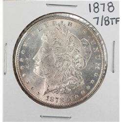 1878 7/8TF $1 Morgan Silver Dollar Coin