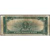 Image 2 : 1923 $5 Porthole Silver Certificate Note