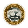 Image 2 : .999 Silver Nevada Club Reno, NV $10 Casino Limited Edition Gaming Token