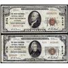 Image 1 : Set of 1929 $10/$20 BofA San Francisco, CA CH# 9174 National Currency Notes