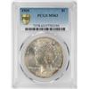 Image 1 : 1935 $1 Peace Silver Dollar Coin PCGS MS63