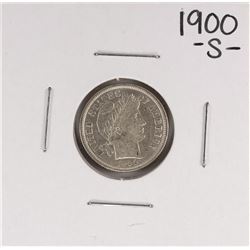 1900-S Barber Dime Coin