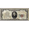 Image 1 : 1929 Type II $20 NB of Wilkes-Barre, PA CH# 13852 National Currency Note
