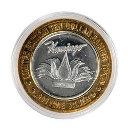 .999 Fine Silver Flamingo Casino Laughlin, NV $10 Limited Edition Gaming Token