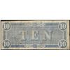 Image 2 : 1864 $10 Confederate States of America Note