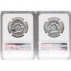 Image 2 : Lot of 1959 & 1960 Franklin Half Dollar Coins NGC PF66