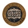 Image 2 : .999 Fine Silver Golden Nugget Las Vegas, Nevada $10 Limited Edition Gaming Token
