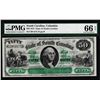 Image 1 : 1872 $50 State of South Carolina Obsolete Note PMG Gem Uncirculated 66EPQ Low Serial