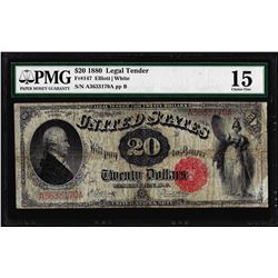 1880 $20 Legal Tender Note Fr.142 PMG Choice Fine 15