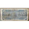 Image 2 : 1864 $50 Confederate States of America Note