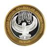 Image 1 : .999 Fine Silver Luxor Las Vegas, Nevada $10 Limited Edition Gaming Token