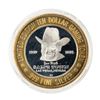 Image 2 : .999 Silver Sam's Town Las Vegas, NV $10 Casino Limited Edition Gaming Token