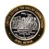 Image 2 : .999 Silver Reno/Tahoe International Airport $10 Casino Limited Edition Gaming Token
