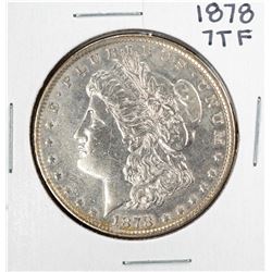 1878 7TF Amazing Toning $1 Morgan Silver Dollar Coin