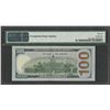 Image 2 : 2009A $100 Federal Reserve Note Radar Serial Number PMG Gem Uncirculated 66EPQ