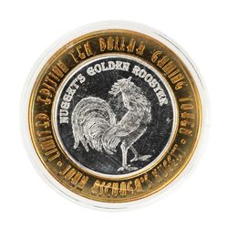 .999 Silver John Ascuagas Nugget Sparks, NV $10 Casino Gaming Token Limited Edition