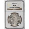 Image 1 : 1884-CC $1 Morgan Silver Dollar Coin NGC MS64