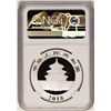 Image 2 : 2018 China Panda Silver Coin NGC MS70 Early Releases White Core