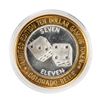 Image 1 : .999 Silver Colorado Belle Laughlin, Nevada $10 Casino Limited Edition Gaming Token