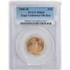 Image 1 : 1999-W $10 American Gold Eagle Coin PCGS MS69 Unfinished PR Die