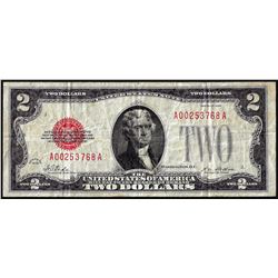 1928 $2 Legal Tender Note