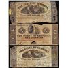 Image 1 : Lot of (3) 1864 $5/$10 State of Georgia Obsolete Notes