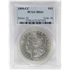 Image 1 : 1890-CC $1 Morgan Silver Dollar Coin PCGS MS61