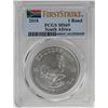 Image 1 : 2018 South Africa Krugerrand Silver Coin PCGS MS69 First Issue