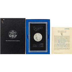 1884-CC $1 Morgan Silver Dollar Coin GSA Hoard Uncirculated w/ Box & COA