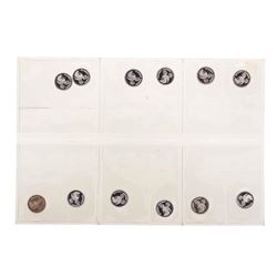 Lot of (12) Disney Mickey Mouse Director 1/20 oz. .999 Fine Silver Coin Rounds