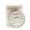 Image 2 : Roll of (20) Brilliant Uncirculated 1963 Franklin Half Dollar Coins