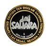 Image 2 : .999 Silver Sahara Hotel & Casino Las Vegas $10 Casino Limited Edition Gaming Token