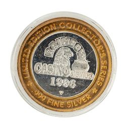 .999 Fine Silver Rainbow Casino & Bingo $10 Limited Edition Gaming Token