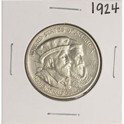 1924 Huguenot-Walloon Tercentenary Commemorative Half Dollar Coin