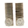 Image 2 : Lot of 1958 & 1958-D Brilliant Uncirculated Washington Quarter Coin Rolls