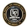 Image 2 : .999 Silver Imperial Palace Hotel & Casino Las Vegas $10 Limited Edition Gaming Token