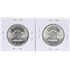 Image 2 : Lot of 1950 & 1950-D Franklin Half Dollar Coins