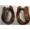 Image 1 : F. A. Meanea, Cheyenne, WY, leather covered stirrups, marked