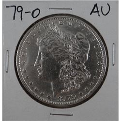 1879-O Morgan dollar, AU
