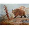 Image 1 : Cheek, C. R. oil on canvas, Montana Grizzly, 8" x 10"