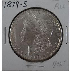 1879-S Morgan dollar, AU