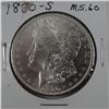 Image 1 : 1880-S Morgan dollar, MS 60