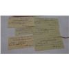 Image 2 : Will James memorabilia including many assorted Will James bank checks and notes, ca 1929 - 1934