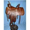 Image 1 : Al Furstnow full carved saddle, square skirts, Catalog #115, very high condition