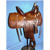 Image 2 : Al Furstnow full carved saddle, square skirts, Catalog #115, very high condition