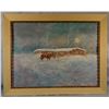 Image 2 : Cheek, C. R. oil on board, Full Moon, 18" x 24"