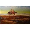 Image 1 : Cheek, C. R. oil on board, Indian Horses, 8" x 12"