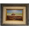 Image 2 : Cheek, C. R. oil on board, Indian Horses, 8" x 12"
