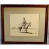 Image 2 : Fellows, Fred, CAA, original pen/ink, Wagon Master, 8.5” x 11”