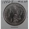 Image 1 : 1882-S Morgan dollar, MS 60